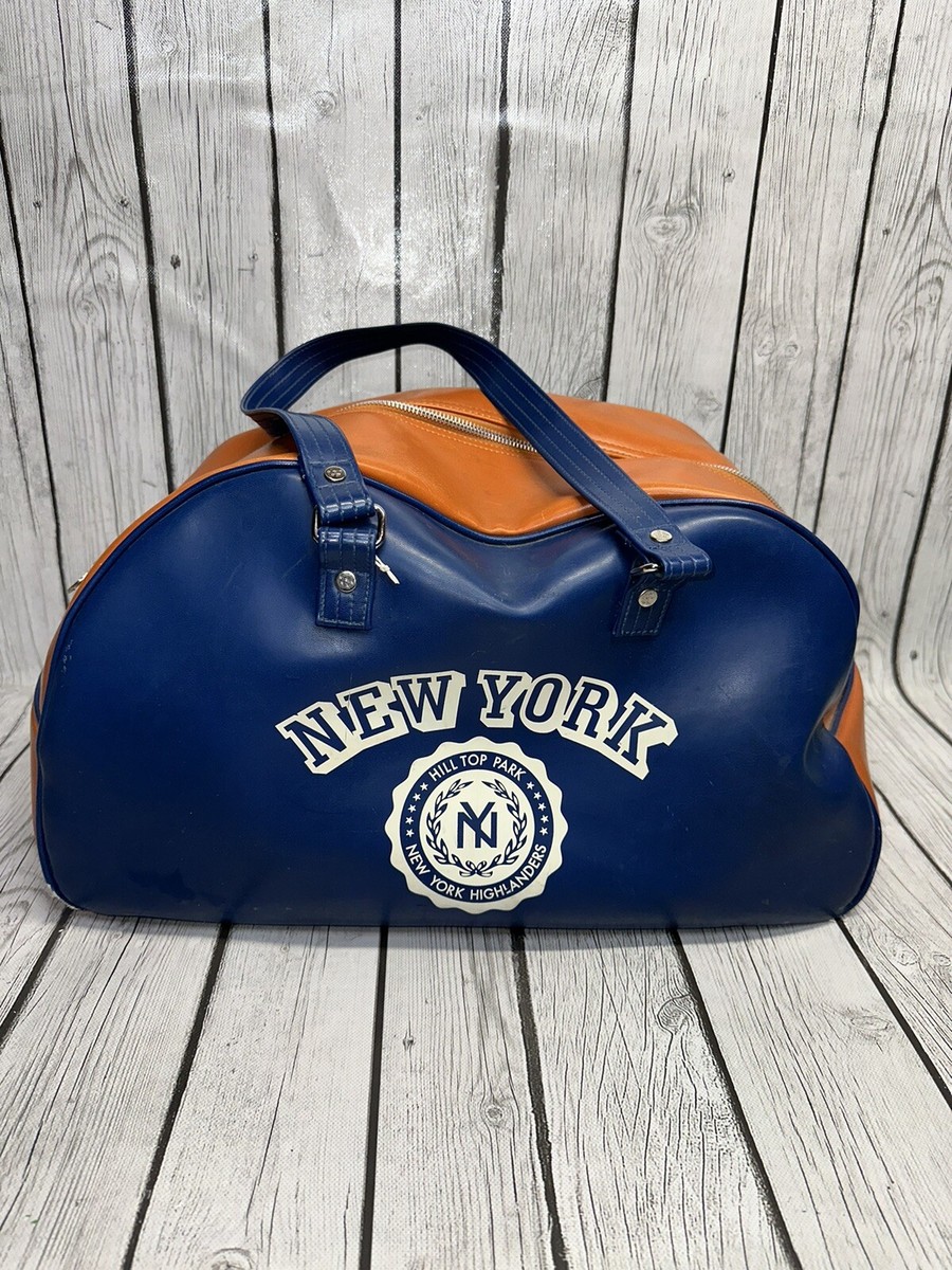 Vintage Blue Marlin 5 star New York Highlanders Duffle Bag Yankees