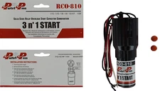 RCO810 Refrigerator 3-in-1 Hard Start Kit Relay Capacitor Replaces ERP810 RC100 