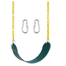 Heavy Duty Swing Seat Pack of 1- Includes 2 Carabiners