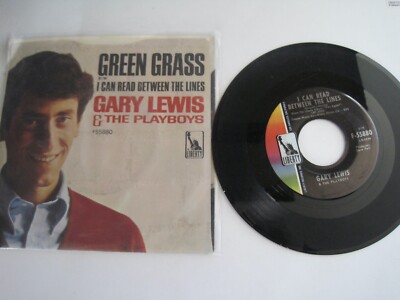 Gary Lewis Green Grass I Can Read Between The Lines Liberty Records 45 Record 