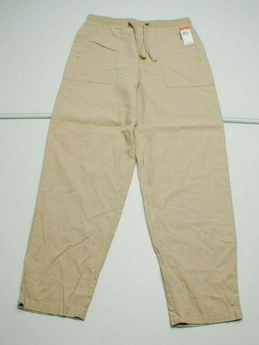 DRAWSTRING Pull-On Elastic Waist Pants 