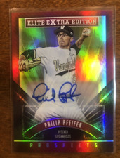 2015 Panini Elite Extra Edition #102 Philip Pfeifer Autographed RC! Vanderbilt