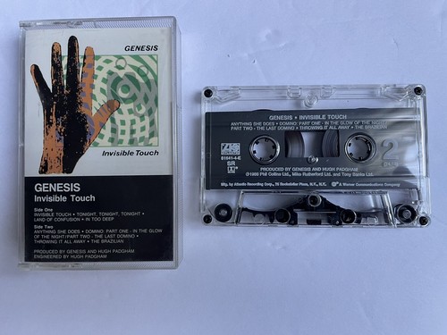 Genesis Invisible Touch Kassettenband 1986 Atlantic Phil Collins - Bild 2 von 2