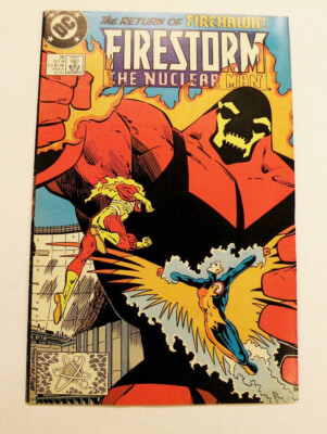 Comic Book: Firestorm The Nuclear Man, DC Comics No. 76 October 1988