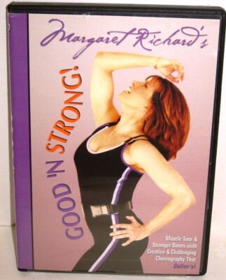 Margaret Richards Good N Strong Health Fitness DVD Rare body Electric DVD - GOOD