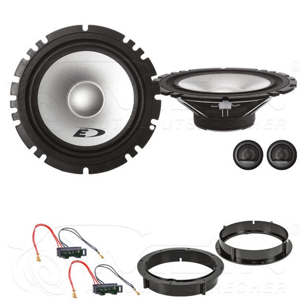 Alpine Lautsprecher FüR VW Golf Sportsvan Ab 2014 Front TüR 2-Wege 280W #Bgyf-image