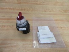 Allen Bradley 800T-16JX2KC1 Selector Switch Red Lever Knob