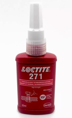 Loctite 271 hochfeste & allgemeine Metallkleber Threadlocker rot 50ml