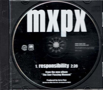 Responsibility ~ MxPx ~ Rock ~ CD ~ Used VG