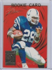MARSHALL FAULK ROOKIE CARD Flair 1994 Wave of the Future FOOTBALL Colts Rams RC!