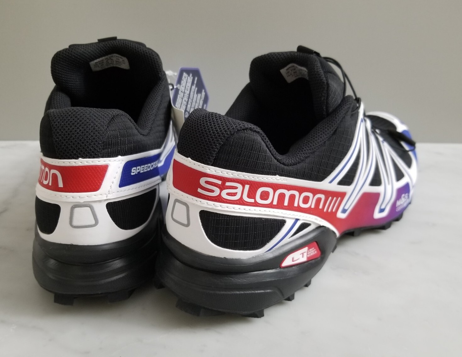 Scarpe da trail Salomon Speedcross 3 Adv nere surf sul web bacche di goji da uomo 7 40 nuove
