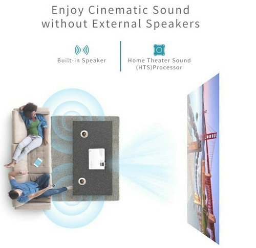VANKYO LEISURE 3 Mini Projector Supported 1080P 170'' Display 2400 Lux Portable - Picture 9 of 9