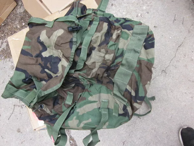 US Army MOLLE II Main Pack Backpack Rucksack Woodland Main Pack Only | eBay