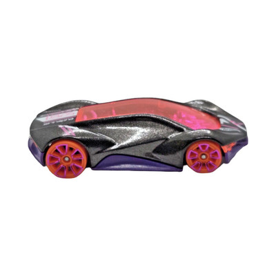 2025 Hot Wheels Exotique - Black/Pink - STUNT TRACKS - Loose