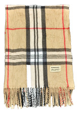 Burberry 80% CASHMERE  20% SILK  Nova Check S...