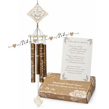 Memorial Wind Chime for Loss of Loved One, Sympathy Gift for Loss of Mom Dad ...