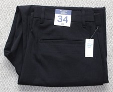 Men's GAP '90s LOOSE Relaxed Fit Trouser Dress Pants 34x30 34x32 BLACK