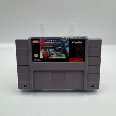 #ad #ad Lethal Enforcers Super Nintendo SNES Refurbished 1 Year Warranty Tested Clean $19.99