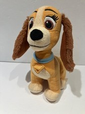 Disney Lady And The Tramp Plush 7" Stuffed Animal Toy Puppy Dog