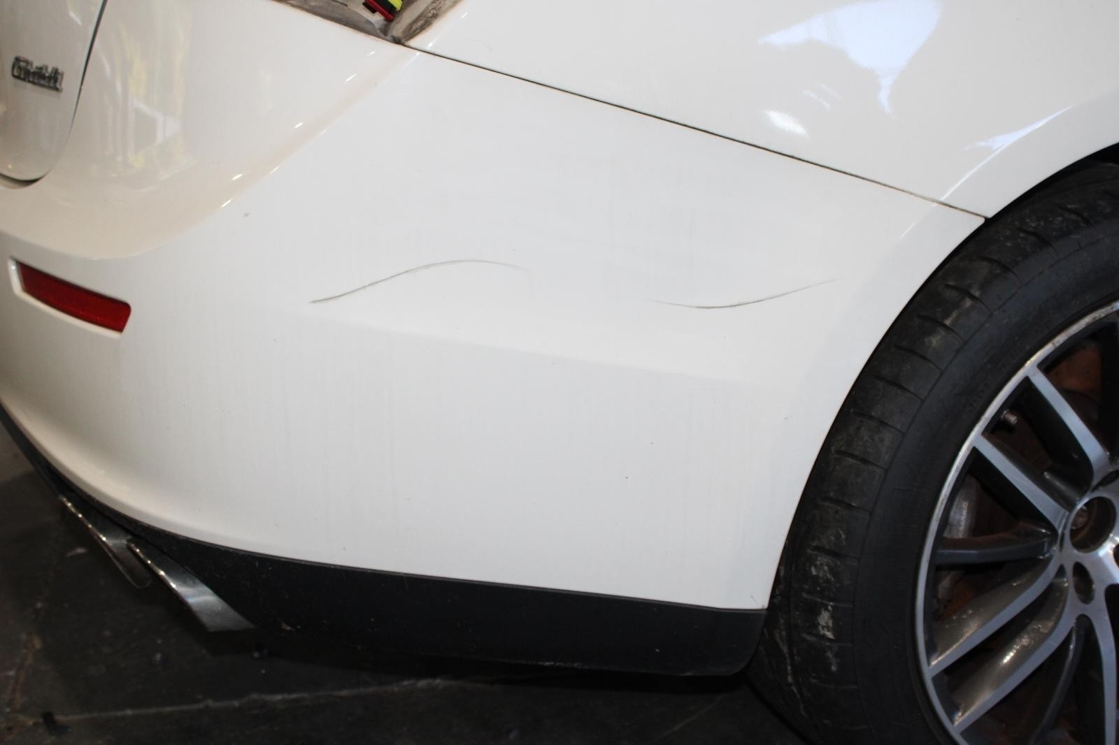 Maserati Ghibli 2014-2020 Rear Bumper panel White