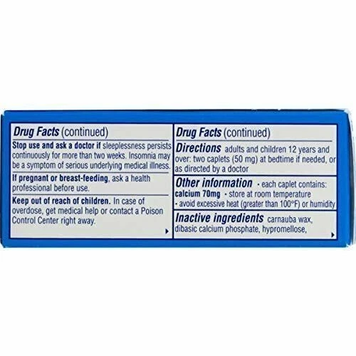 Nytol QuickCaps con difenhidramina HCL cápsulas de ayuda nocturna para dormir 16 unidades - Imagen 2 de 3