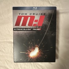 Paramount Mission: Impossible Extreme Blu-ray Trilogy Tom Cruise Box Set