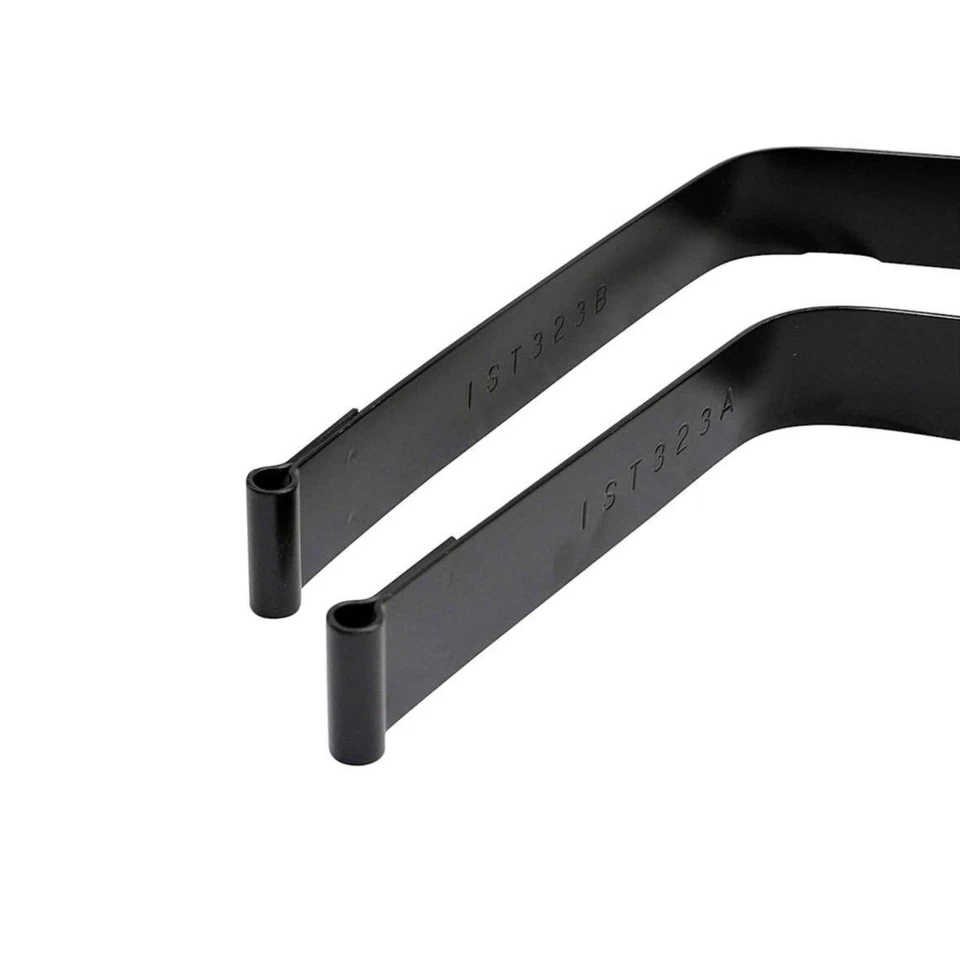 For Freightliner FL50/FL60/FL112 2000-2004 Fuel Tank Straps | Steel Black Color Foto 3 de 4