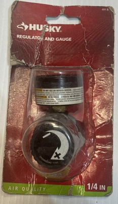 #ad Husky 401 877 1 4in Regulator And Gauge B $14.99