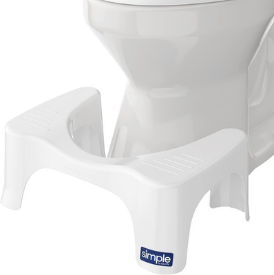 #ad #ad Squatty Potty Simple Curve Bathroom Toilet Stool 7quot; White $22.88