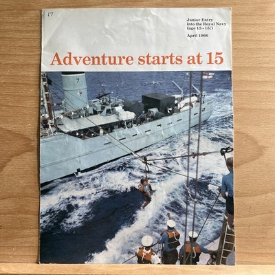 Royal Navy Junior Entry Brochure 1966 Navy Recruitment