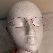 EYEPHORICS Frames Eyeglasses Pink Plastic Breast Cancer Ribbon Swiss Made 3863