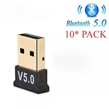USB Bluetooth 5.0 Wireless Audio Music Stereo Adapter Dongle receiver For TV PC