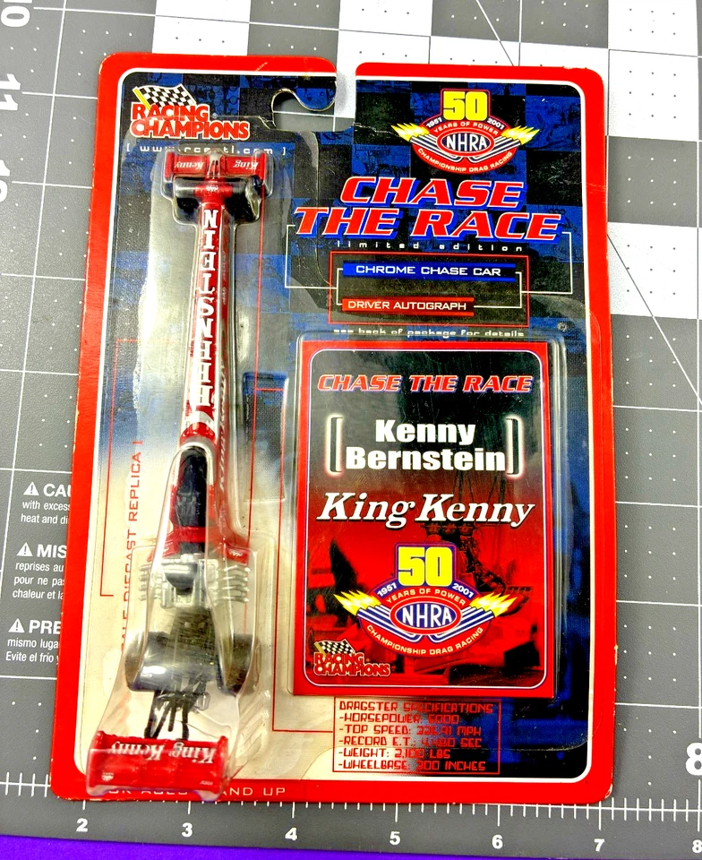 Racing Champions NHRA Limited Dragster King Kenny Bernstein 1951-2001 JT Foto 2 de 4