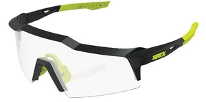 100% Lunettes de soleil Speedcraft Gloss Black Shield 60007 00011