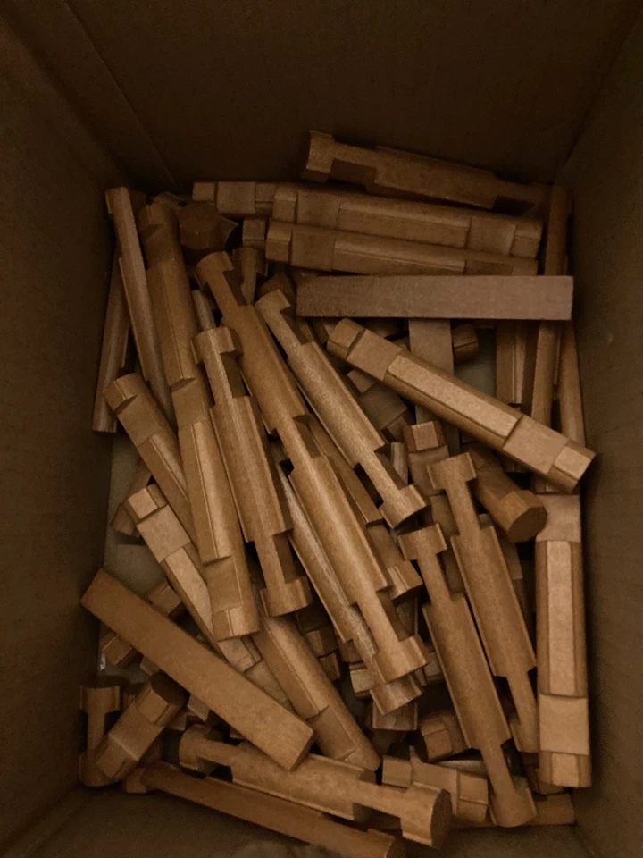 Vintage LINCOLN LOGS SAWMILL Railroad Train Set (Incomplete) - Image 2 of 4