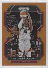 2022 Panini Prizm WNBA Orange Prizm 21/49 Sydney Colson #63 00zd