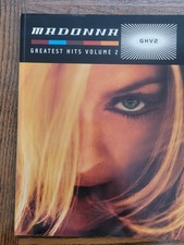 Madonna GREATEST HITS VOLUME 2 songbook orig 2002
