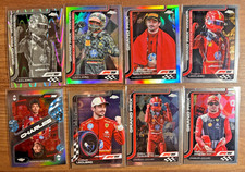 2025 Topps Chrome F1 Charles Leclerc 8-Card Lot Ferrari