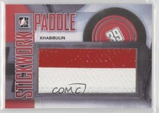 2013-14 ITG Stickwork Paddle Silver /14 Nikolai Khabibulin #P-44 7ez