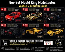 Mould King Auto-Set   2 aus 6 frei wählen