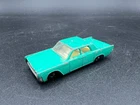 Matchbox Lincoln Continental Green No 3 Lesney England Opening Trunk Chipped Up