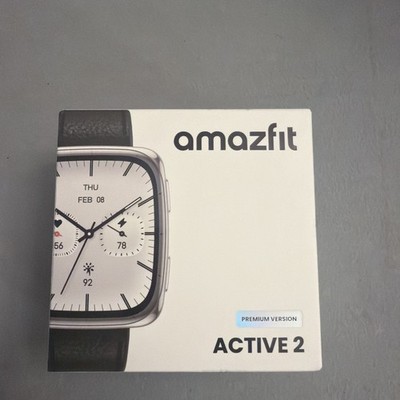 Amazfit Active 2 Premium Smart Watch (Square) Brand New SEALED