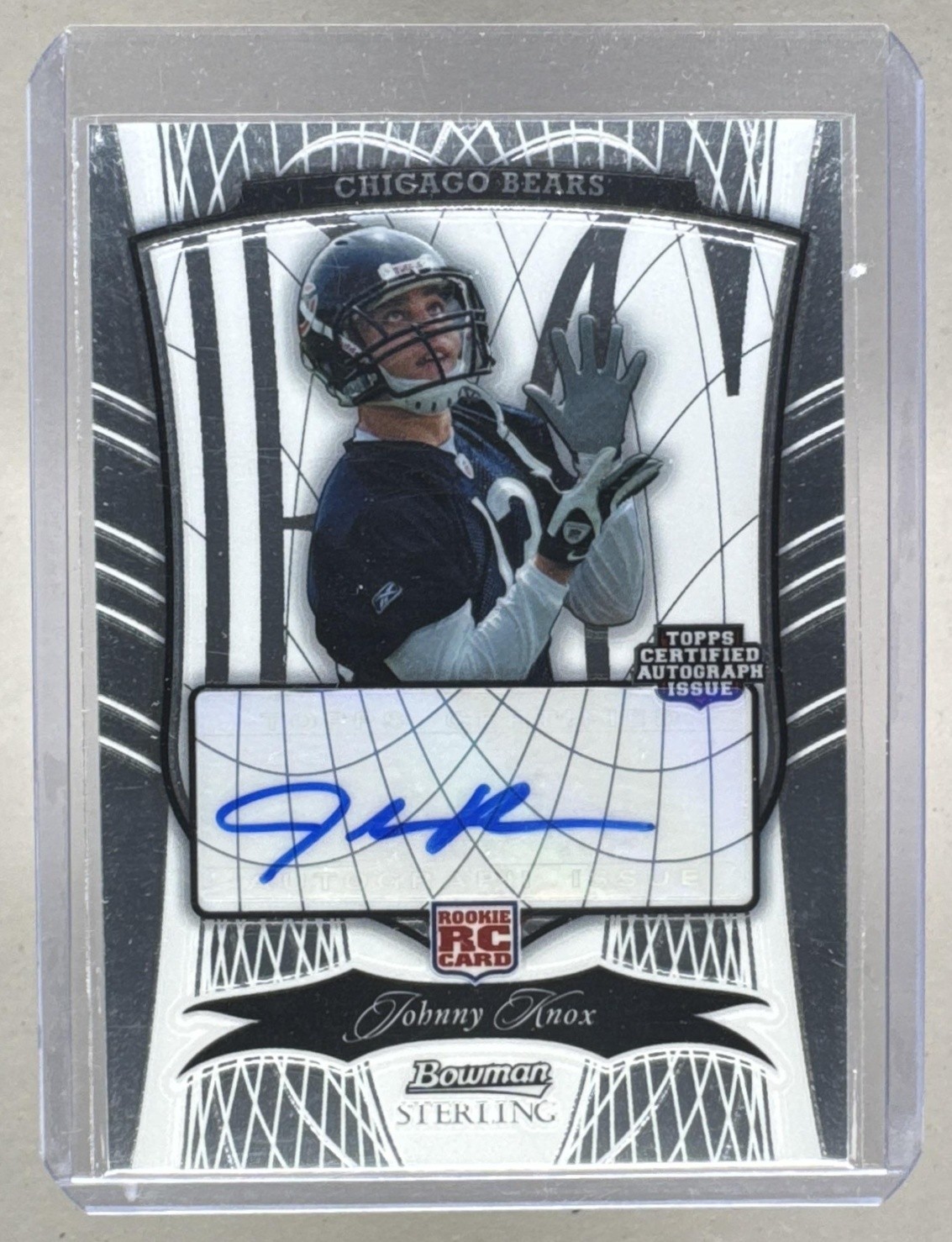 Johnny Knox Bowman Sterling #135 Autograph