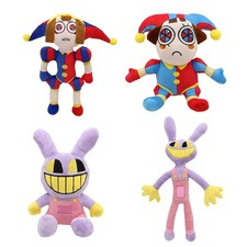The Amazing Digital Circus Plush,4pcs Pomni Plushies Toy Gift, Cute Stuffed F...