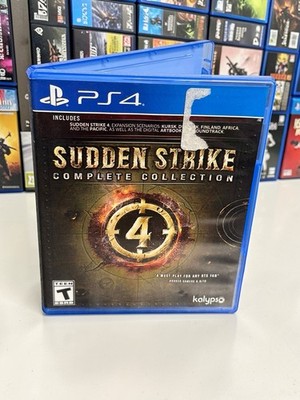 Sudden Strike 4 Complete Collection - (Sony Playstation 4, PS4) - CIB Complete