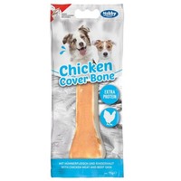 Nobby Hunde Starsnack Classic Barbecue Chicken Cover Bone M, Ca. 75 G