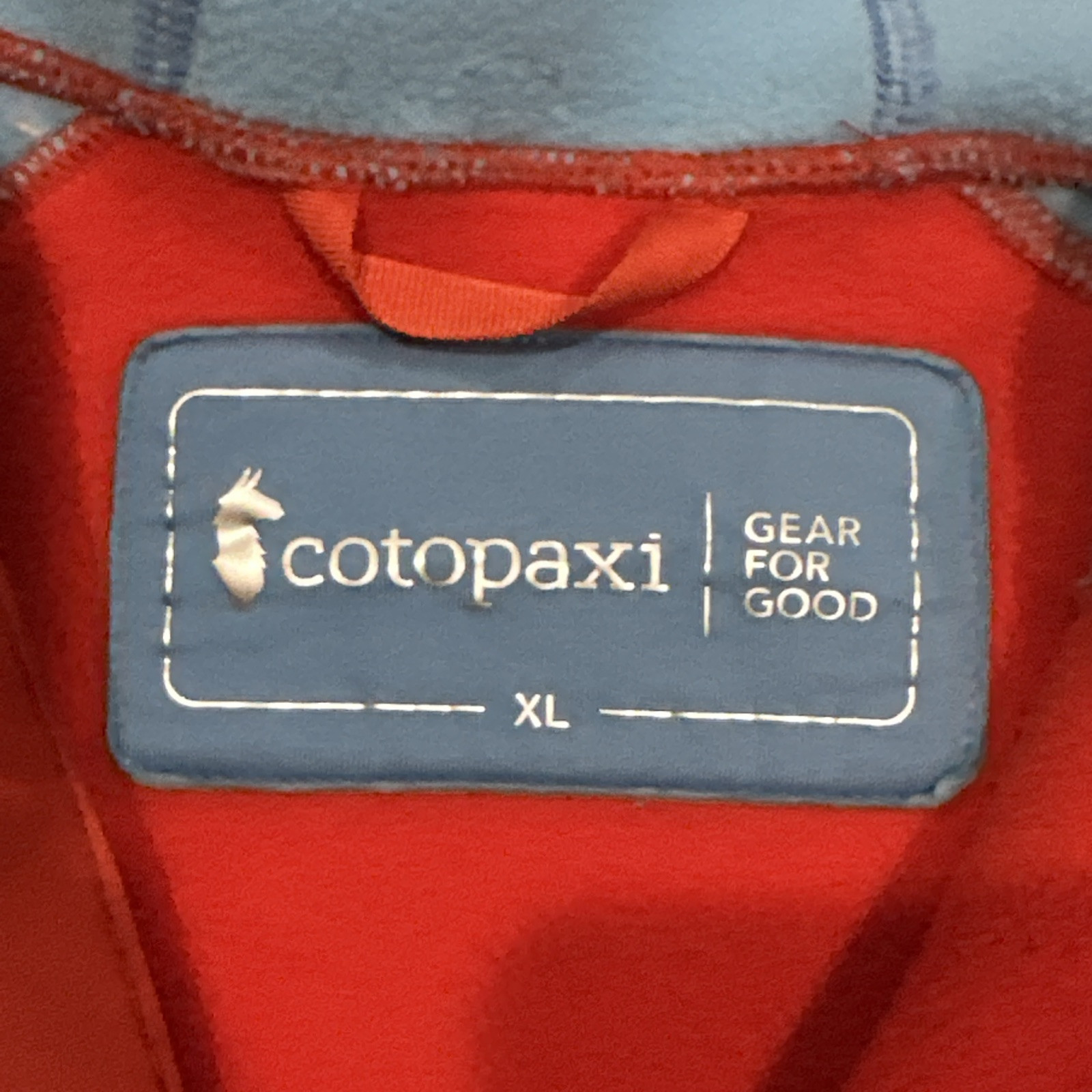 Cotopaxi Jacket Extra Large Orange Blue Sambaya F… - image 2