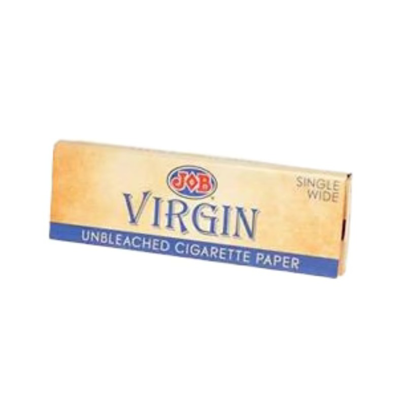 5x JOB Virgin Single Wide 1.0 Size Rolling Papers New Pack Smoking Supplies  1.5