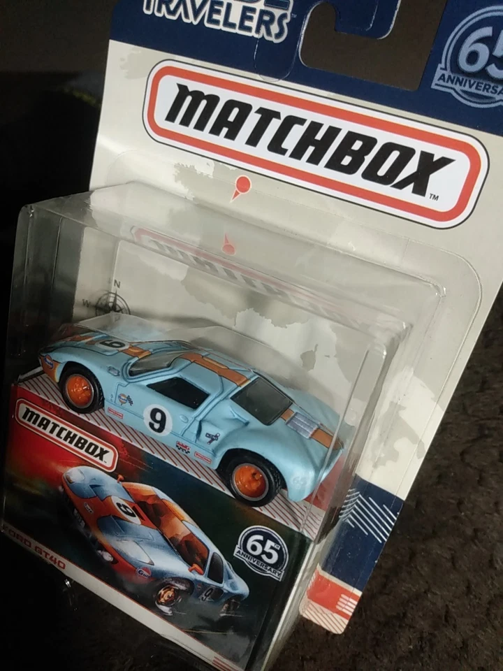 Ford GT40 2018 Matchbox Globe Travelers logotipo del Golfo 1/64 ¡¡Lo último!!! Foto 4 de 4