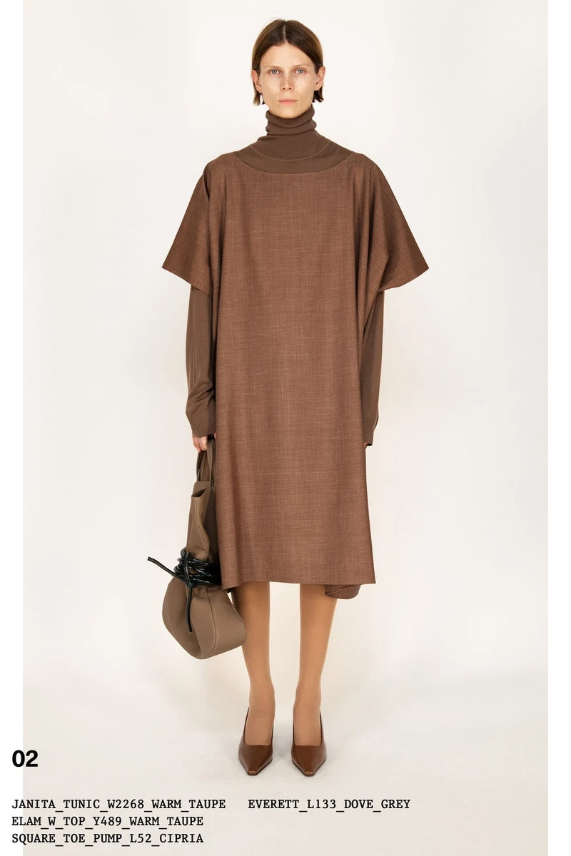 woolen knee length dress Woolen Long Knee Length Dresses Winter Ladies Knee Length Frocks CALAFEBILA  Womens Dress Long